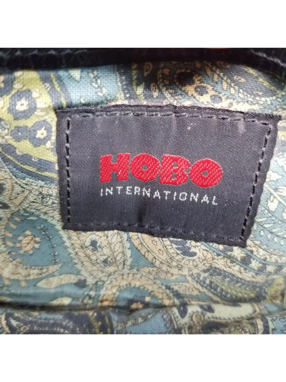 HOBO Wallet Womens 8x4 Black Leather Clutch *Read*